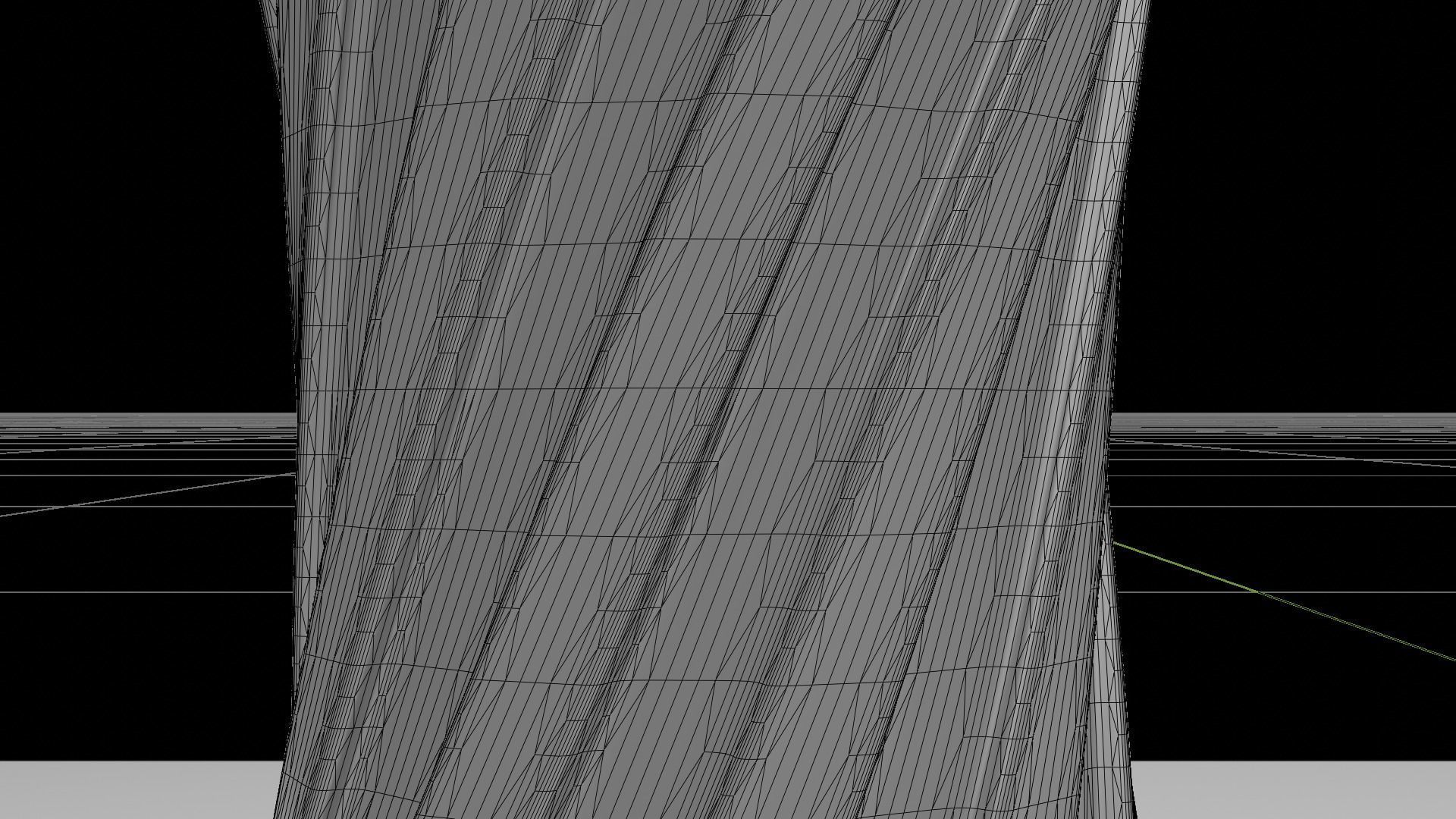 Twisted Wavy Six Vases 3D print model_47