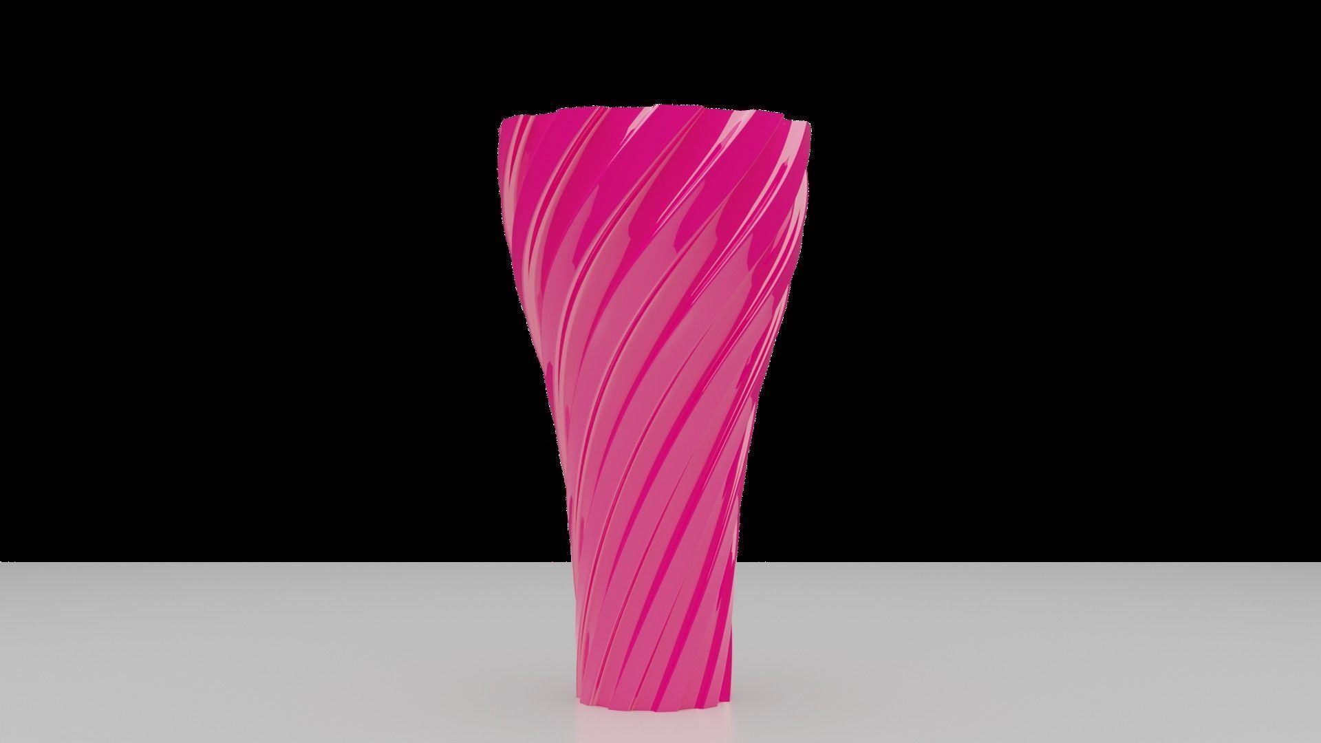 Twisted Wavy Six Vases 3D print model_68