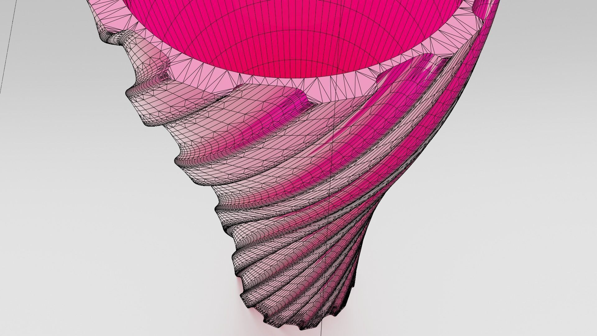 Twisted Wavy Six Vases 3D print model_67