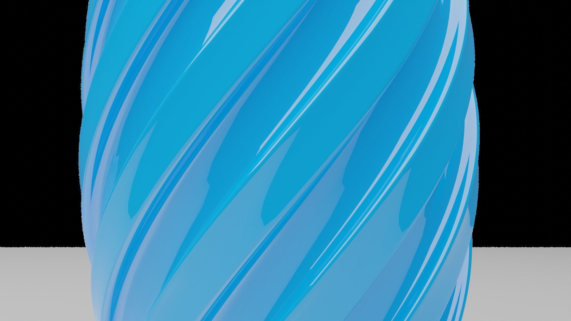 Twisted Wavy Six Vases 3D print model_82