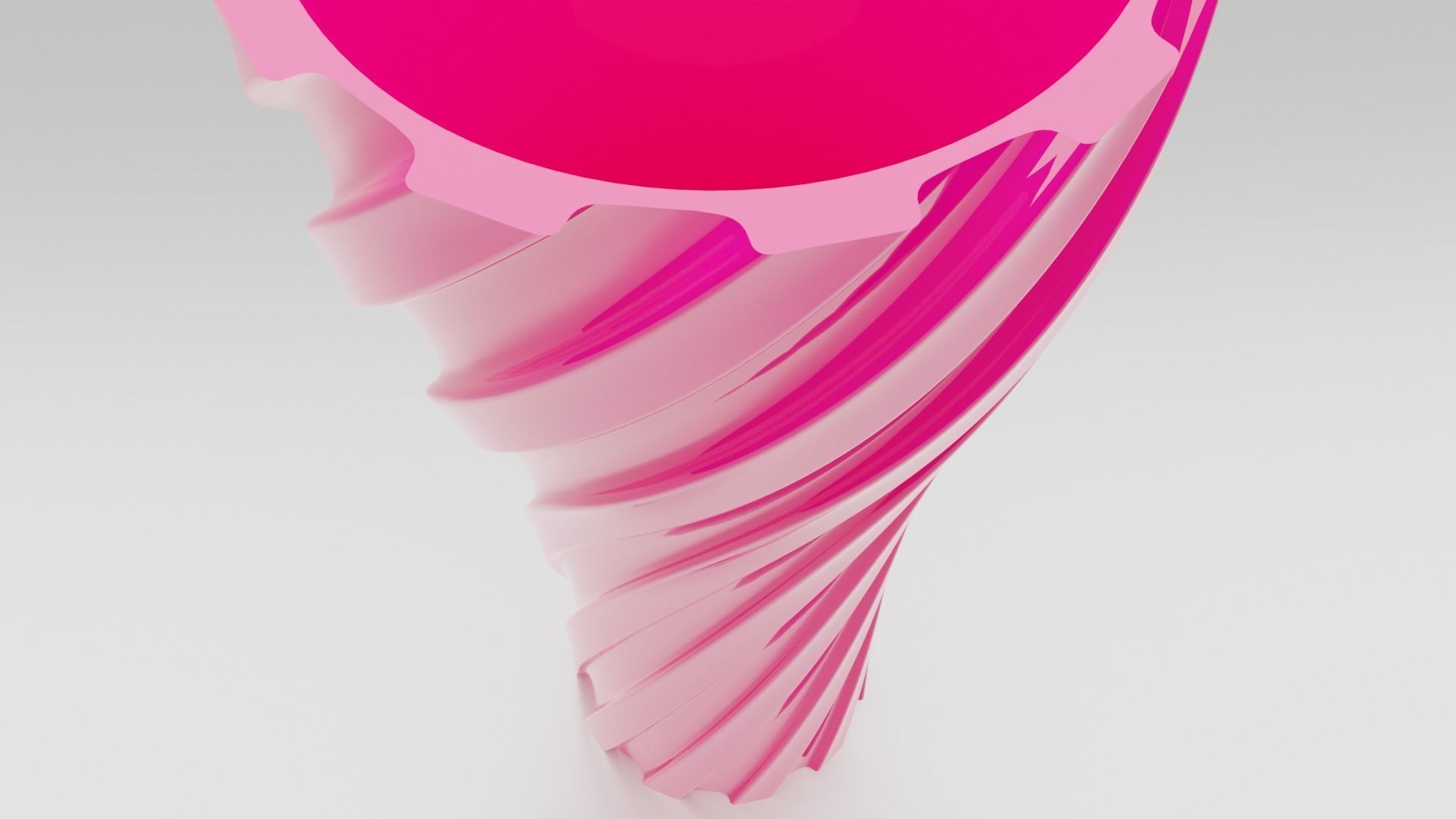 Twisted Wavy Six Vases 3D print model_66