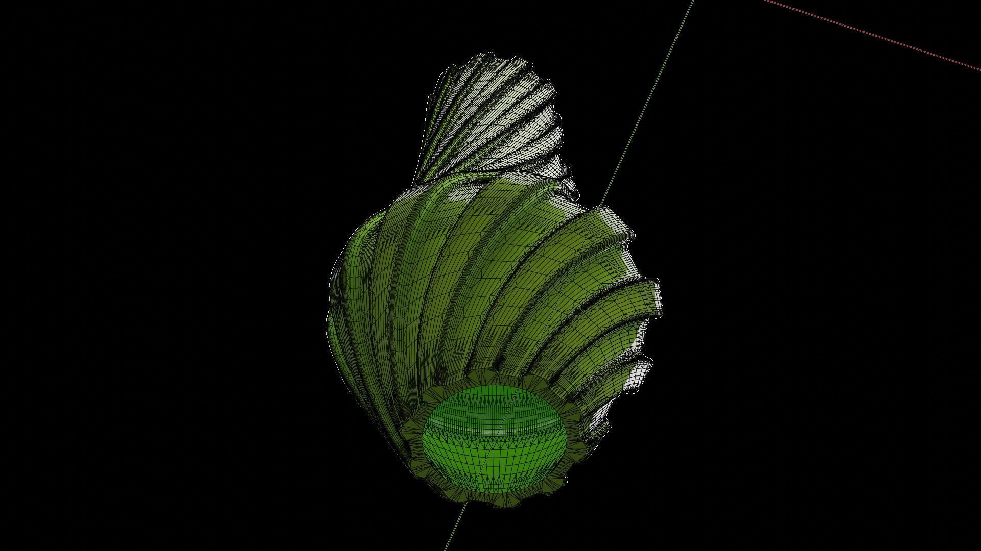 Twisted Wavy Six Vases 3D print model_63