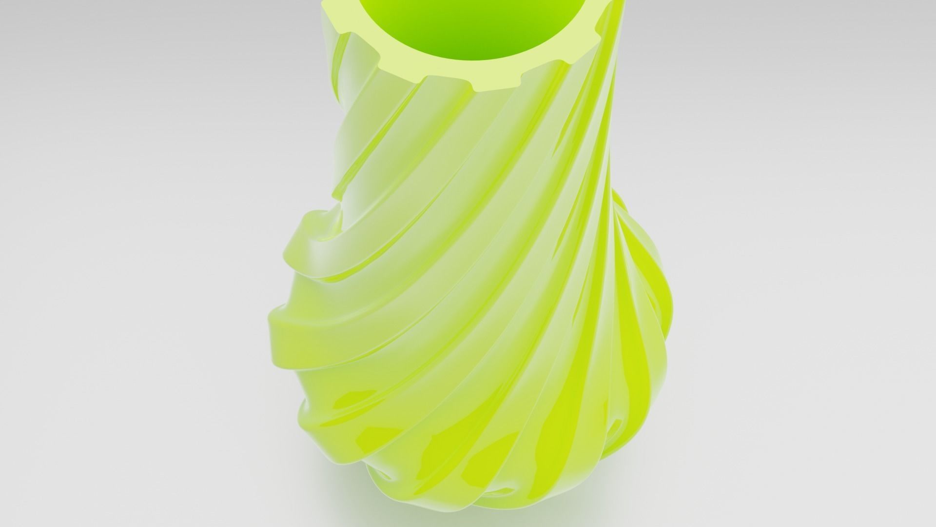 Twisted Wavy Six Vases 3D print model_54