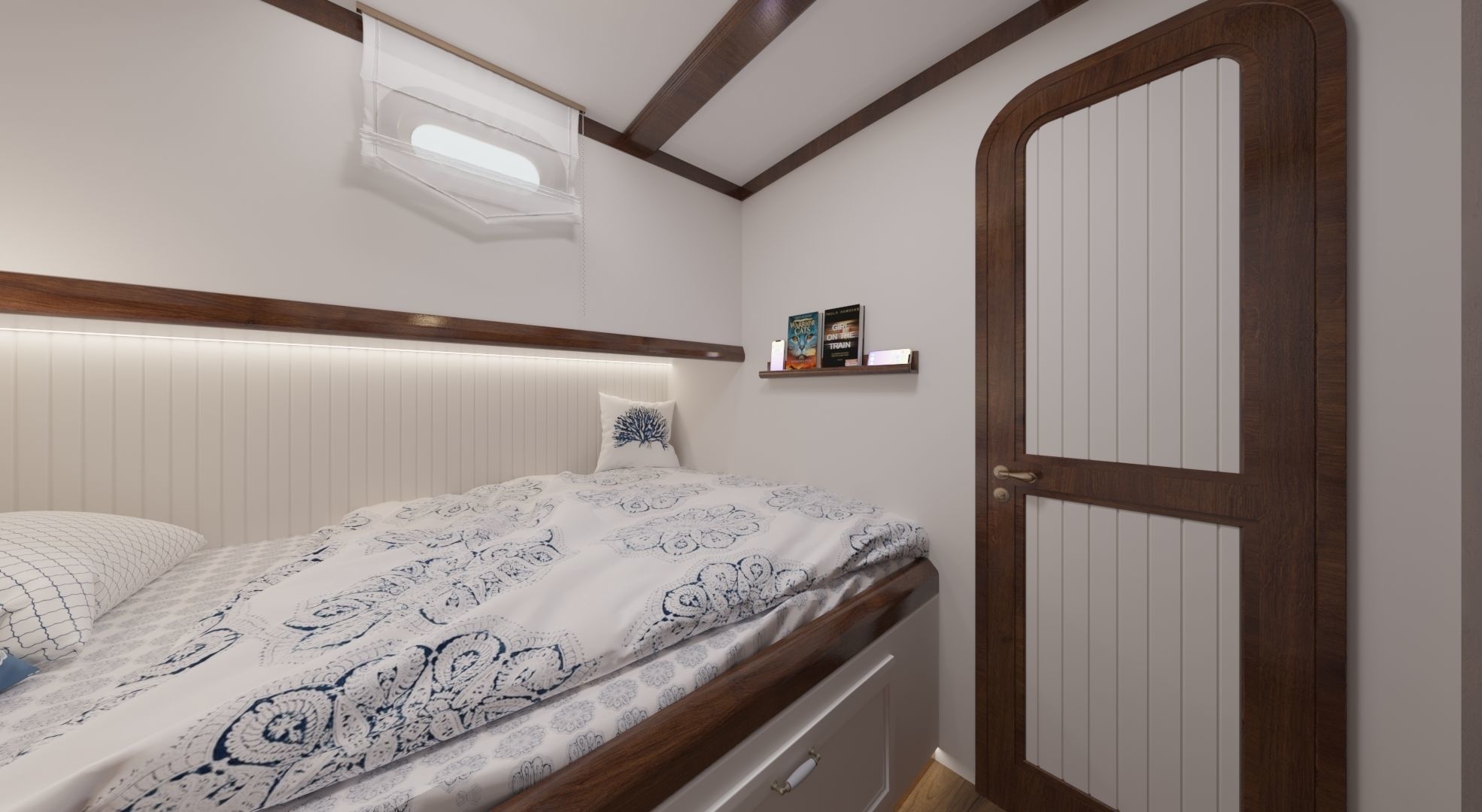 Boat 3d Model L1 Master Cabin-Bridge and Saloon-Passenger Cabin 3D model_10