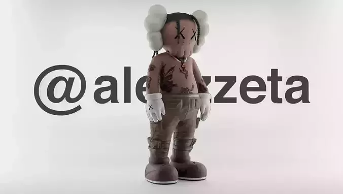 Kaws Travis Scott for Print 3D print model