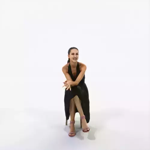 Mirage 03B Listening Summer Sitting Casual Woman