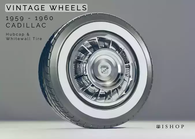Vintage 1959-60 Cadillac Wheels