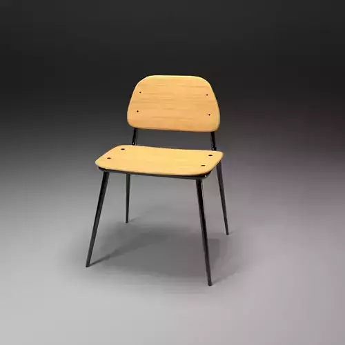 wooden simple chair