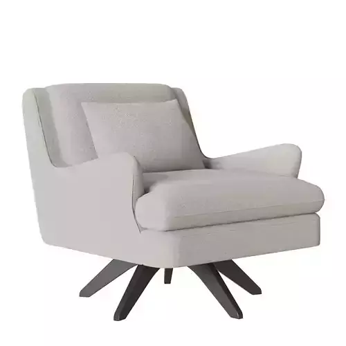 Venetian Lounge Chair Armchair by Holly Hunt 3D model