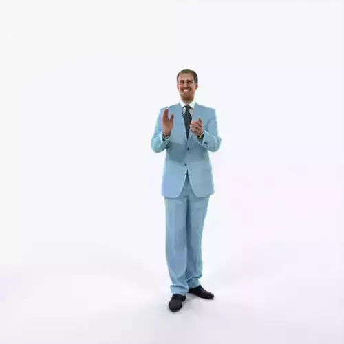 Mistery 07J Clapping Elegant Man