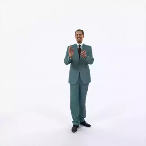 Mistery 07G Clapping Elegant Man