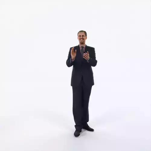 Mistery 07F Clapping Elegant Man