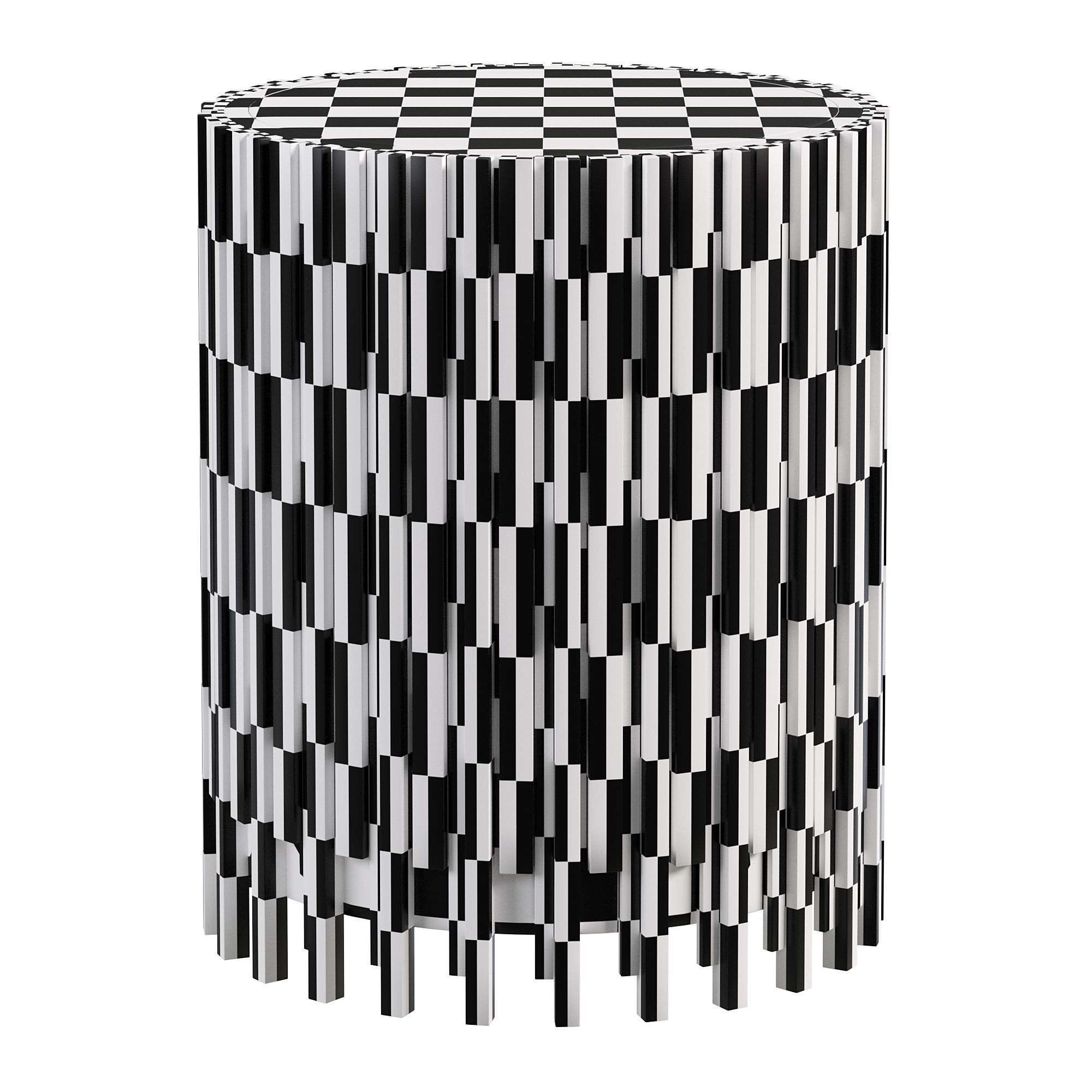 Loren Side Table by Elvemobilya 3D model_4