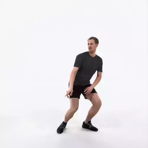 Mistery 08B Football Changing Direction Sports Man