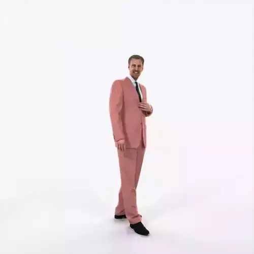 Mistery 09L Listening Elegant Man