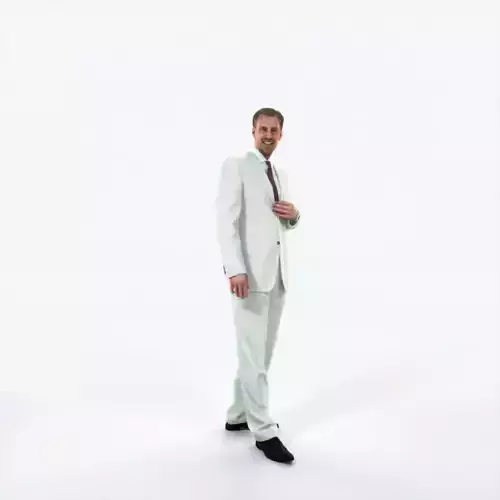 Mistery 09D Listening Elegant Man