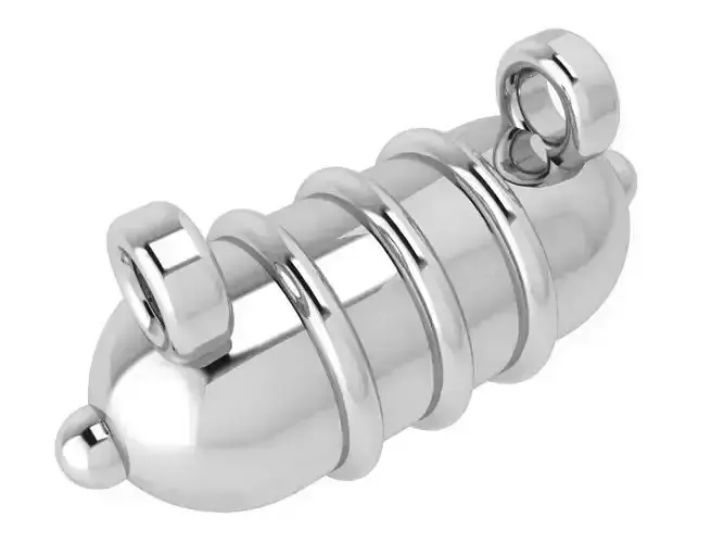  Thick bomb pendant 3743 3D print model