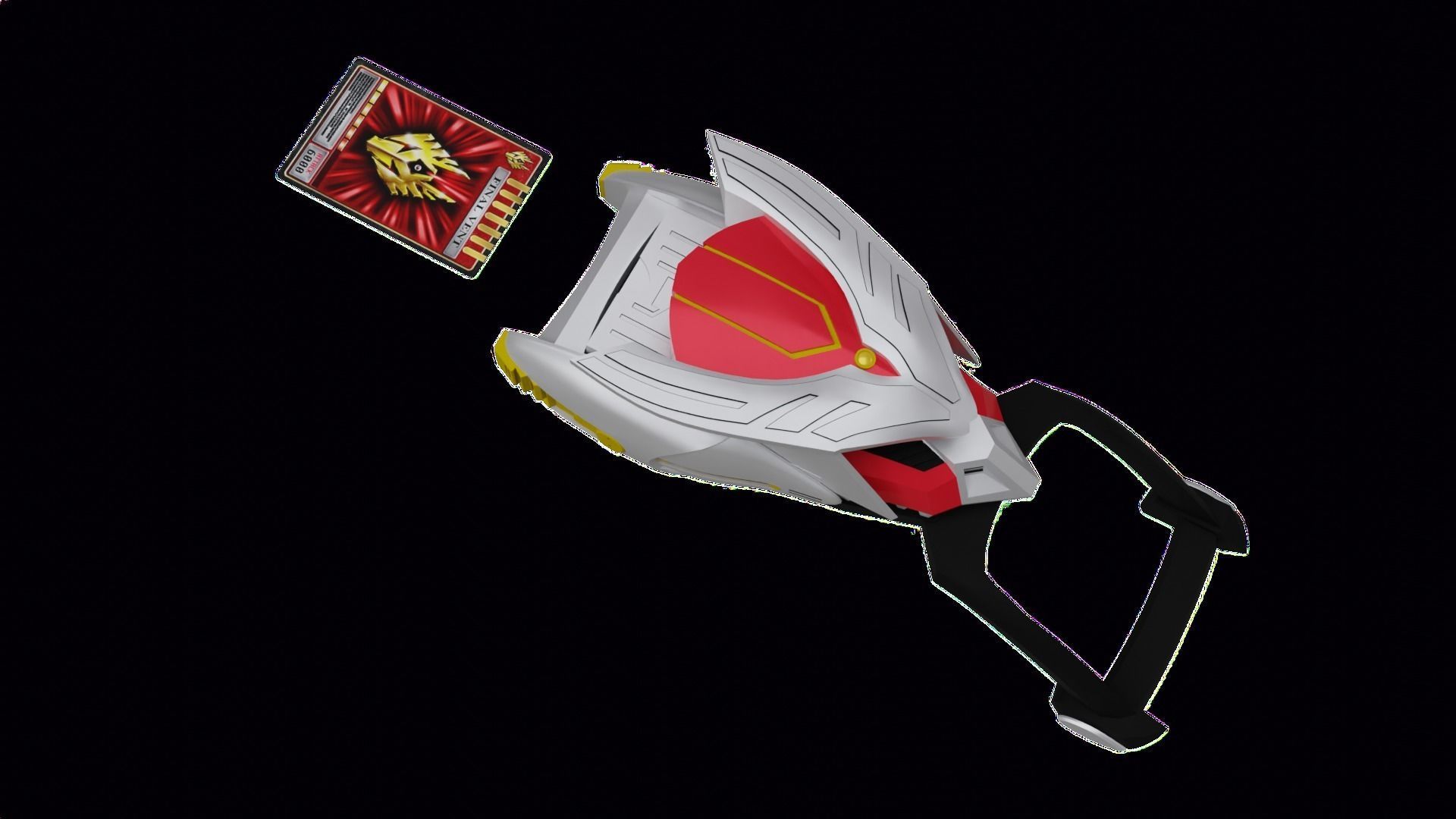 Dragvisor  Kamen rider Ryuki 3D model_5