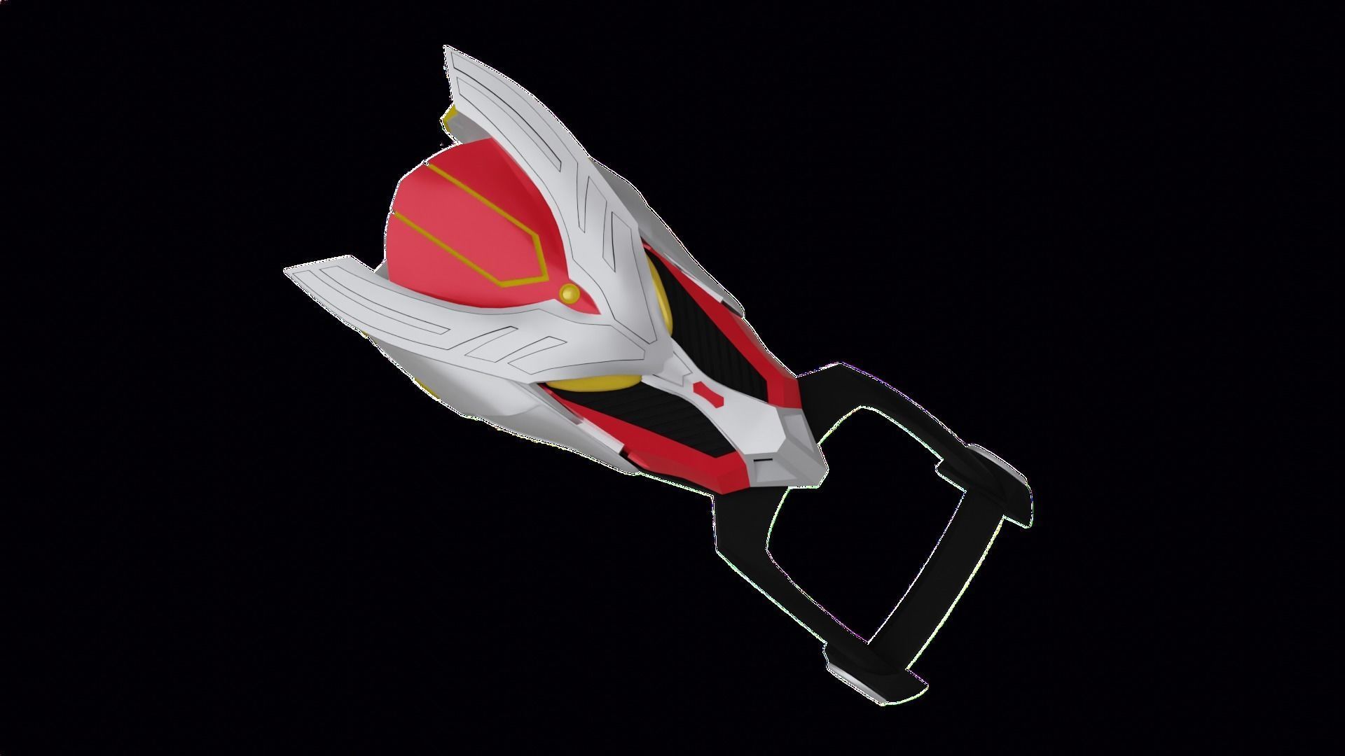 Dragvisor  Kamen rider Ryuki 3D model_2