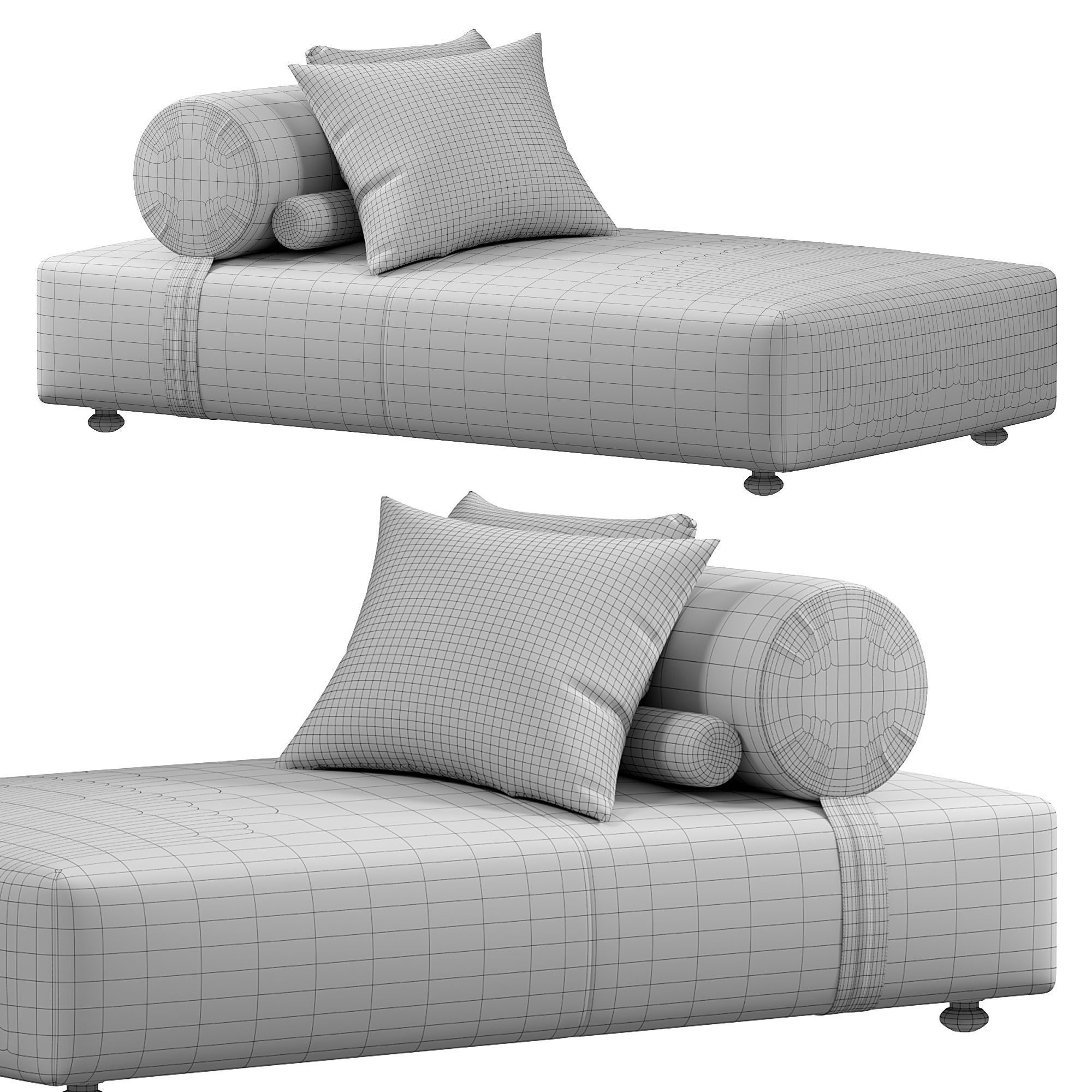 Mezze chaise longue by Annabel Karim Kassar 3D model_3