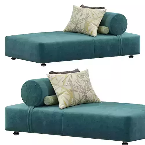 Mezze chaise longue by Annabel Karim Kassar