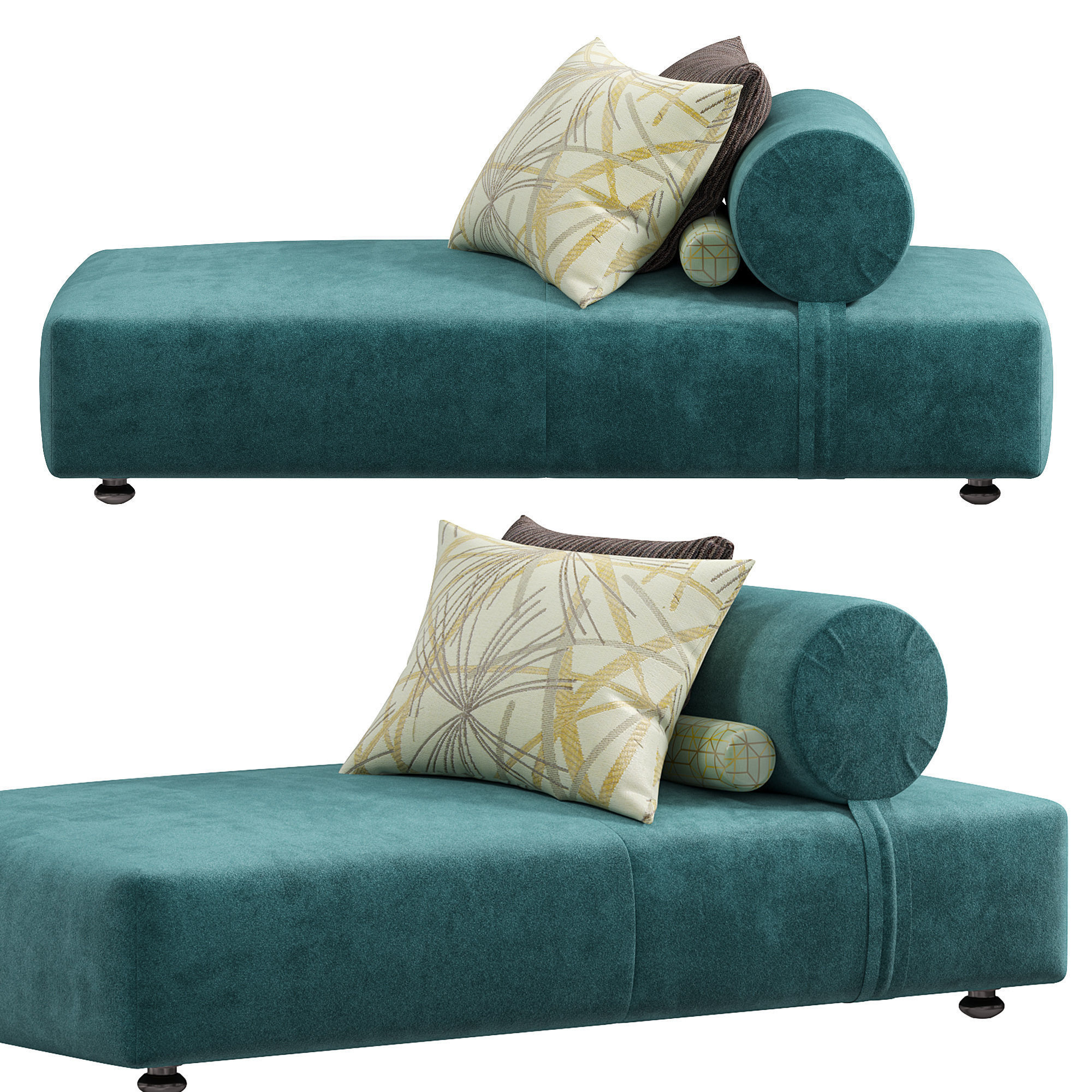 Mezze chaise longue by Annabel Karim Kassar 3D model_1