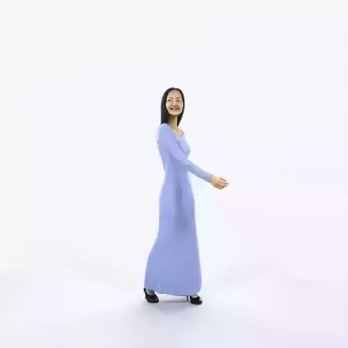 Passion 26G Event Elegant Walking Asian Woman