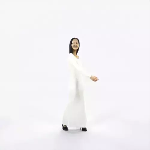 Passion 26C Event Elegant Walking Asian Woman