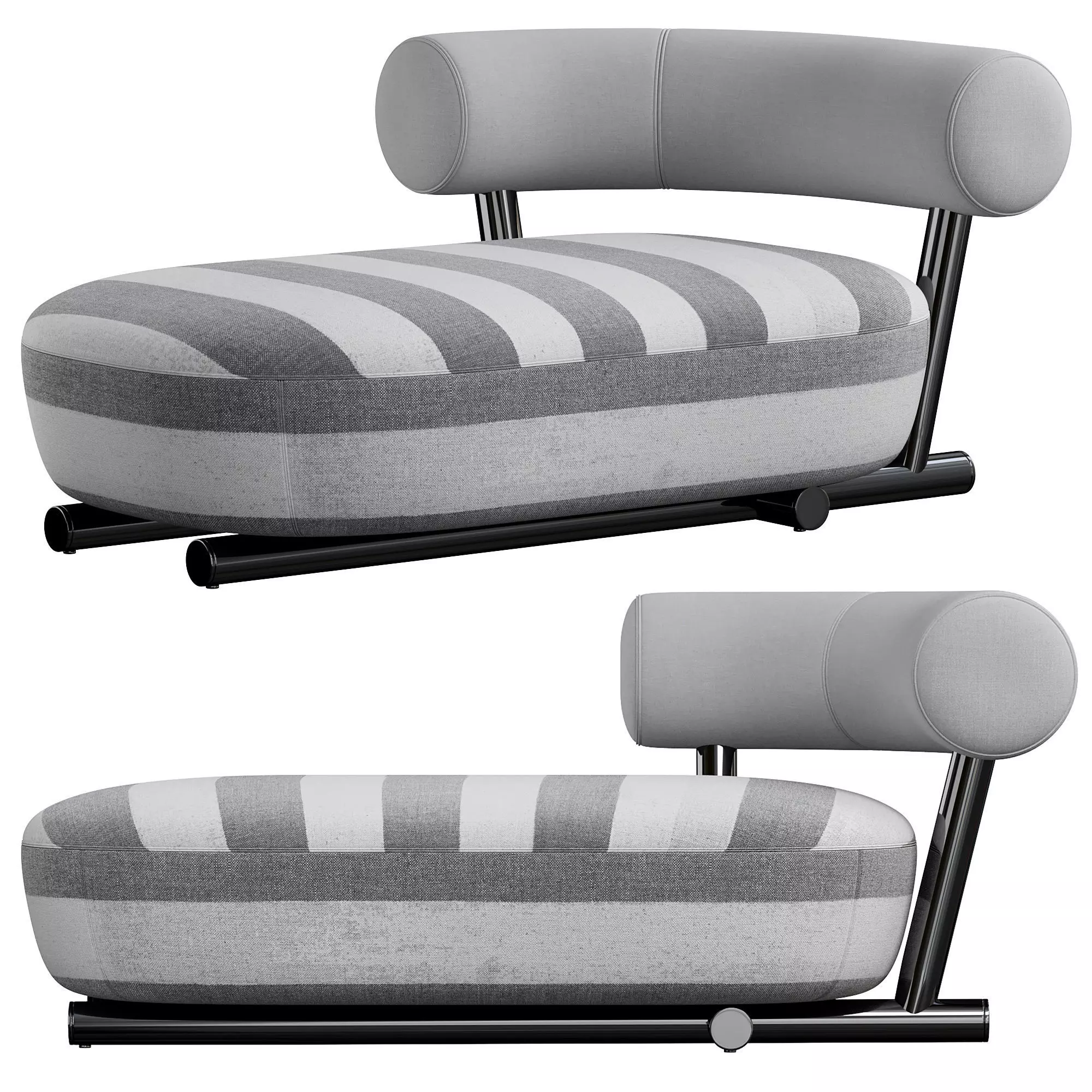 Chase longue moroso by Moroso 3D model