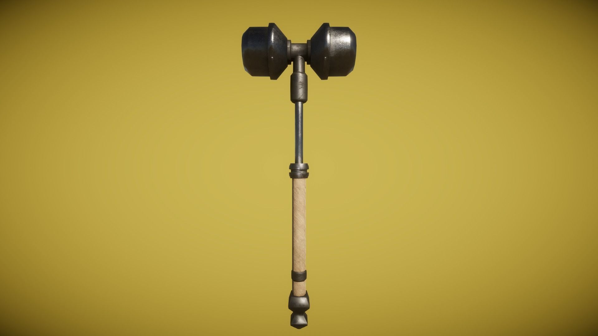 Real World - Medieval Hammers Low-poly 3D model_21