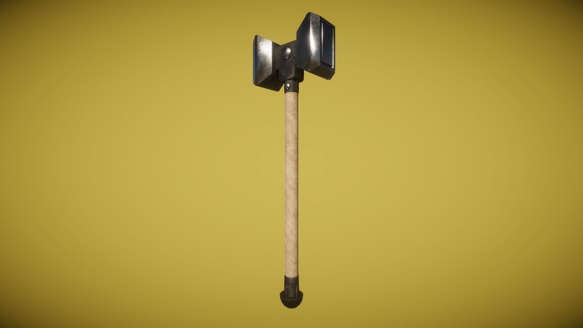 Real World - Medieval Hammers Low-poly 3D model_18