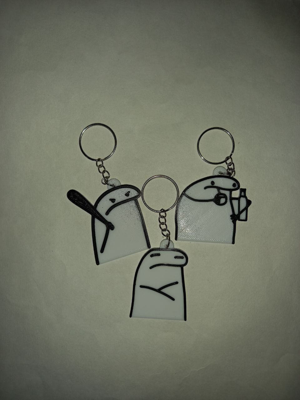 Stl Pack Llavero flork 3D print model_2