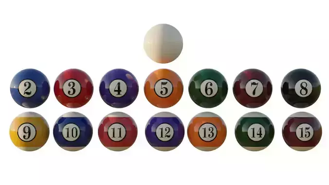 Billiard balls