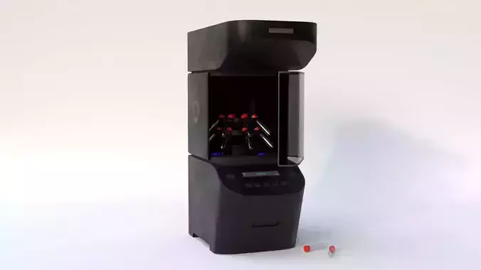 Centrifuge Low-poly 3D model