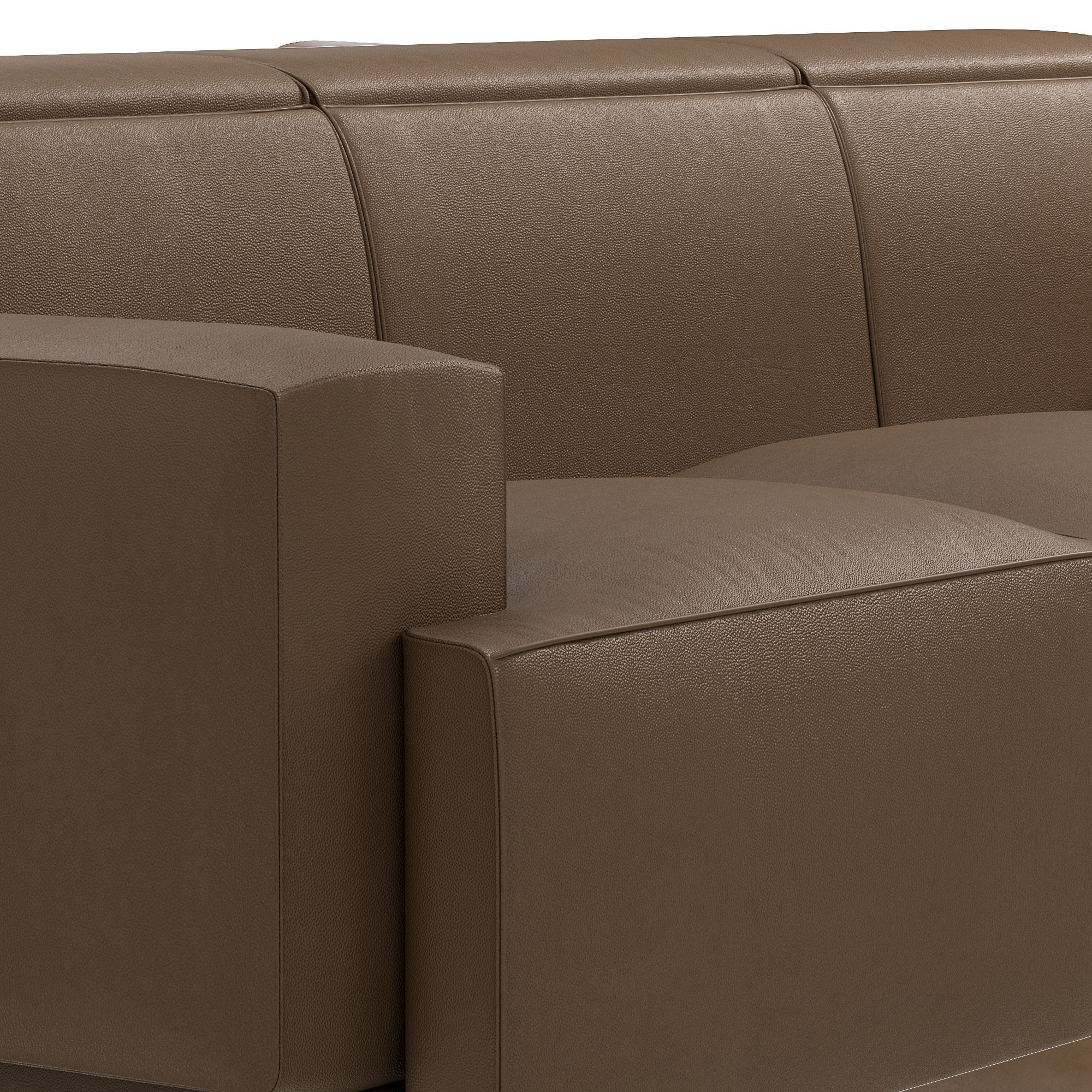 Iago Modular Corner Sofa by Natuzzi 3D model_2