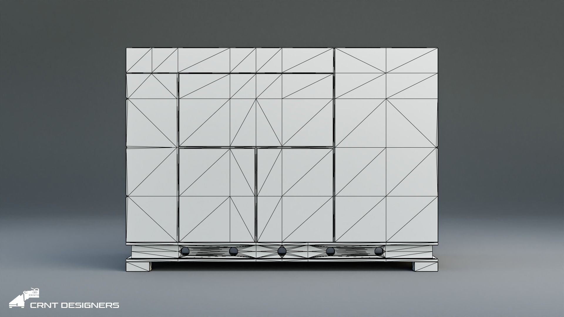 Power Generator Low-poly 3D model_3