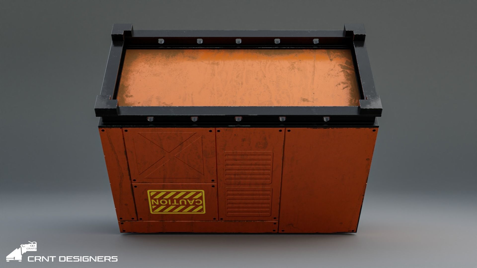 Power Generator Low-poly 3D model_6