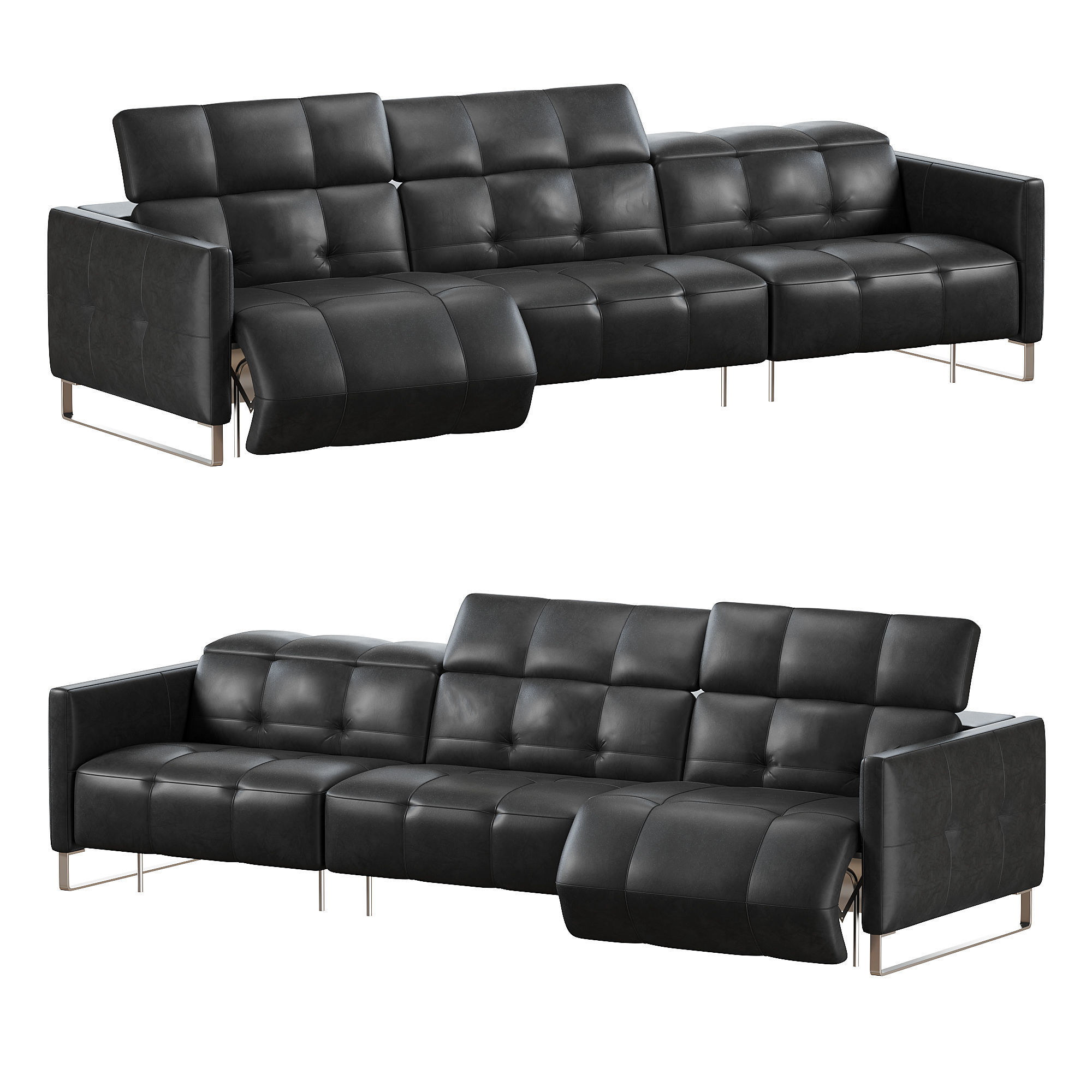 Philo Sofa by Natuzzi 3D model_2
