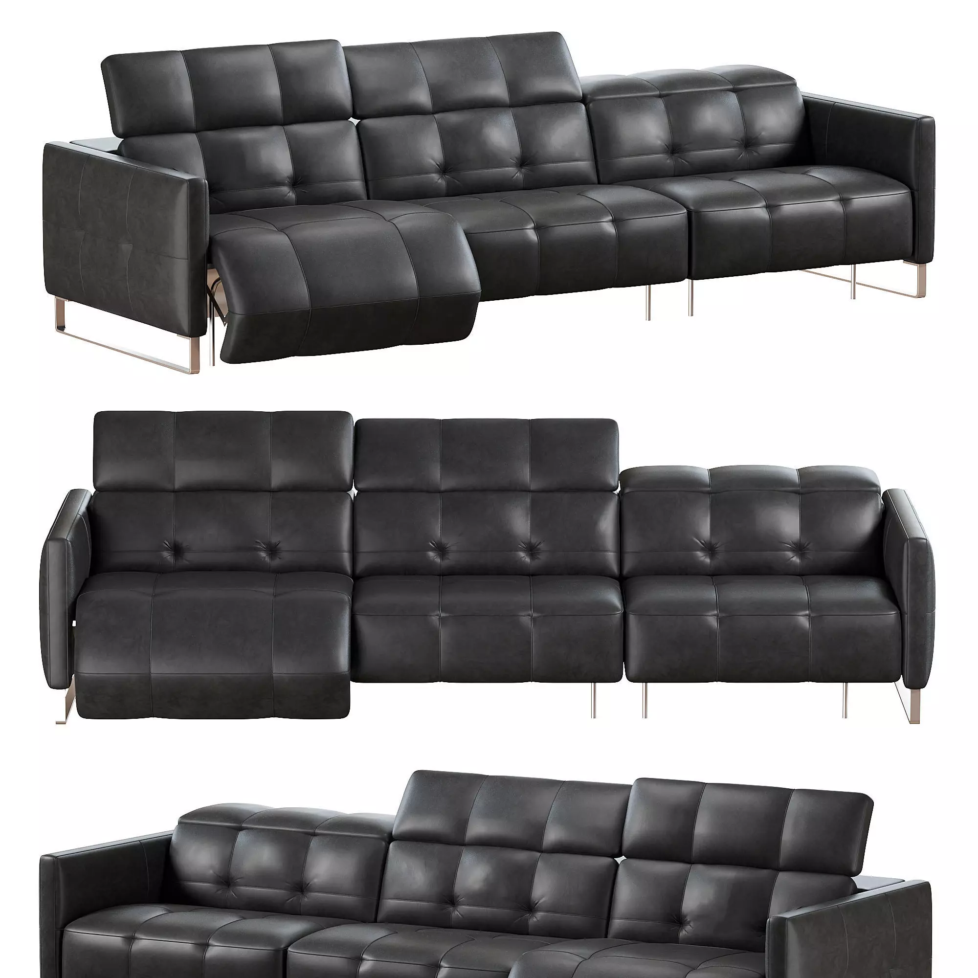 Philo Sofa by Natuzzi 3D model_0