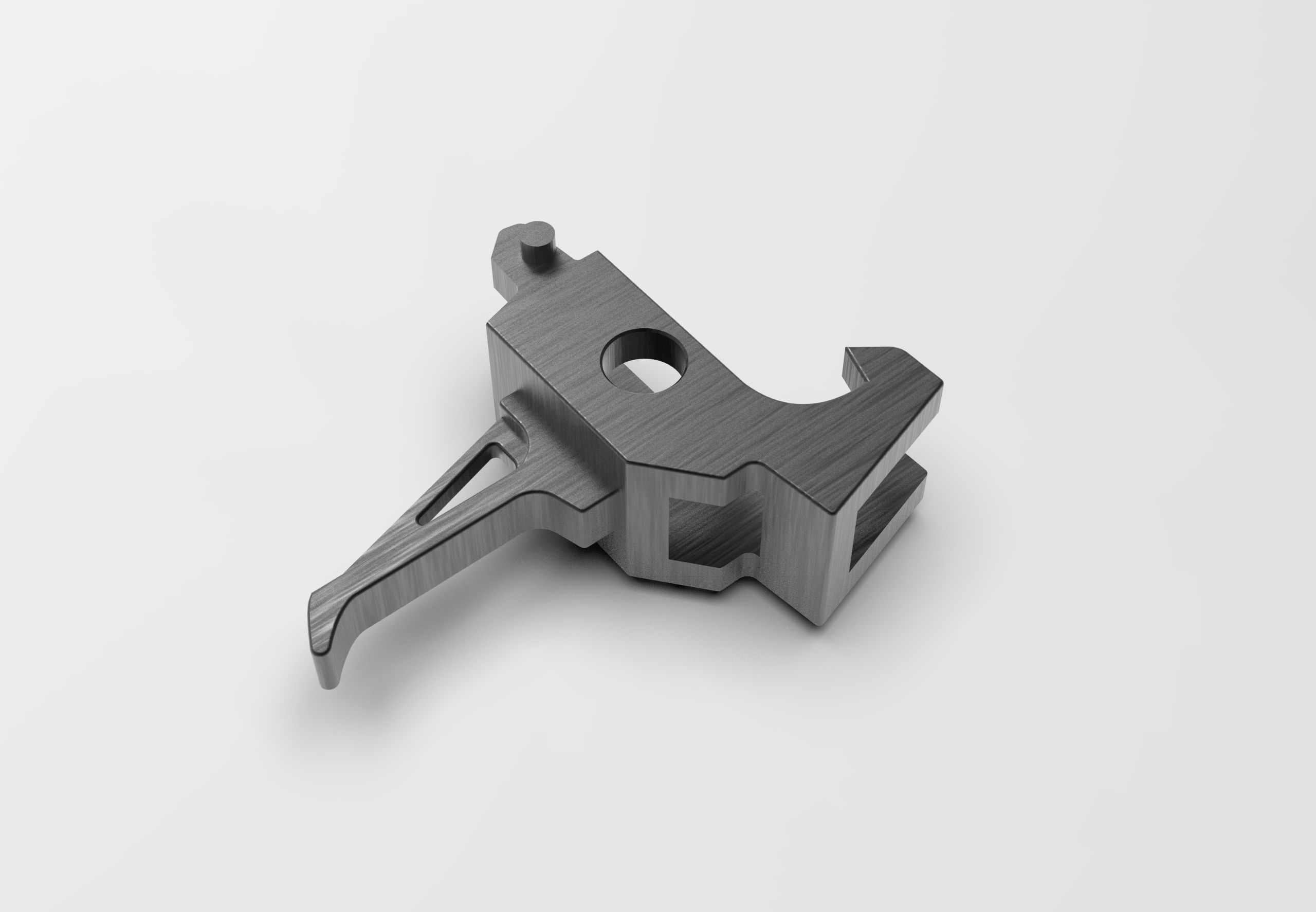 WE AK FLAT TRIGGER A TYPE 3D model 3D printable | CGTrader