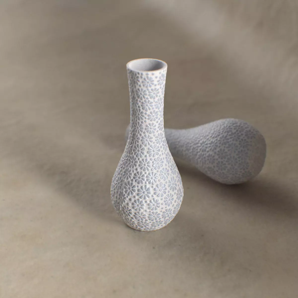 Flower Pot Low-poly 3D model_0