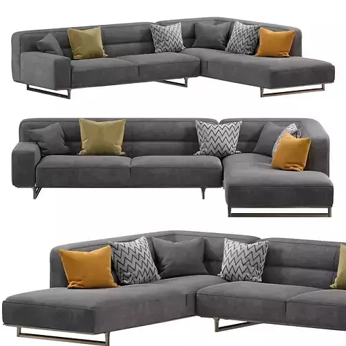 Kendo Sectional Sofa by Natuzzi