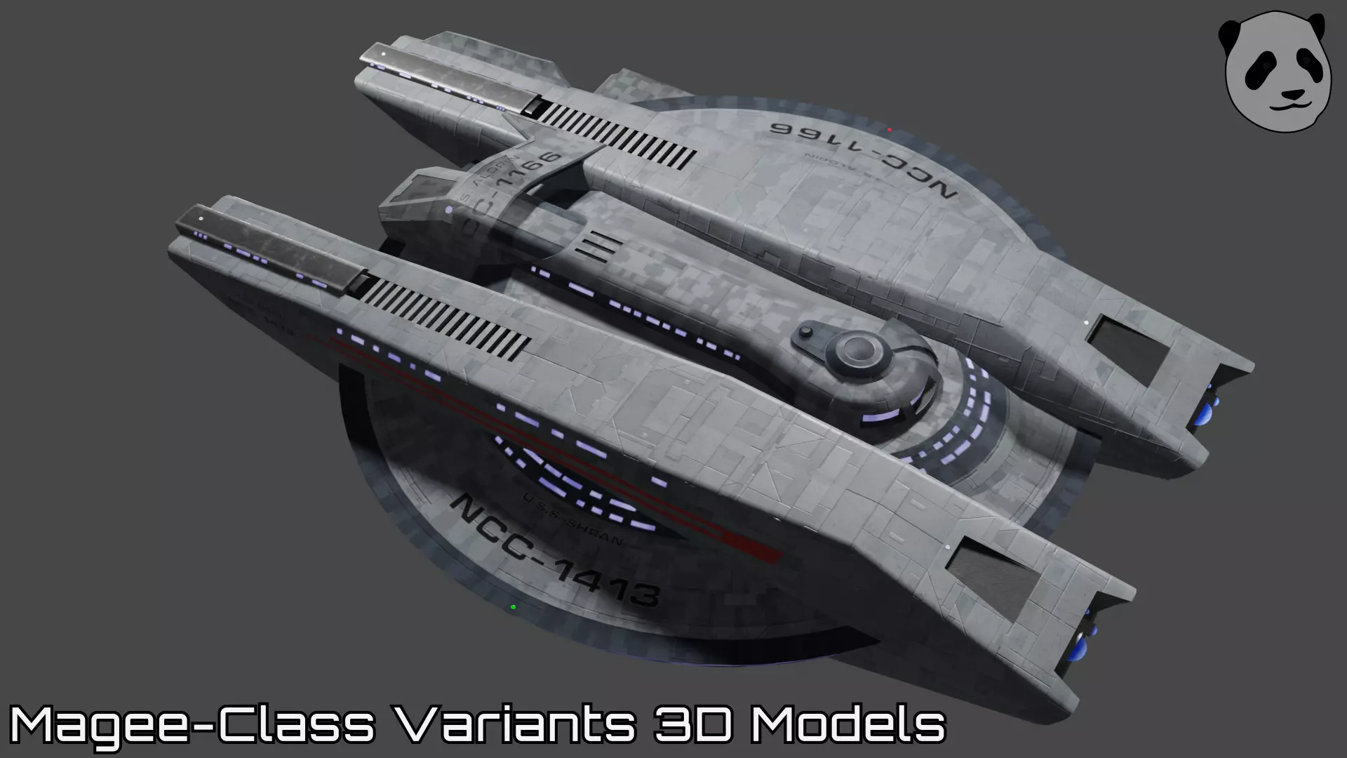 Star Trek Magee-Class Variants 3D Model Collection_0