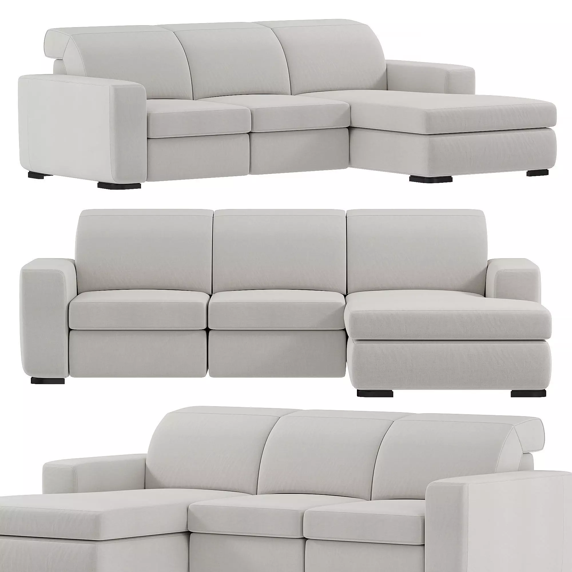 Diesis Sofa by Natuzzi 3D model_0