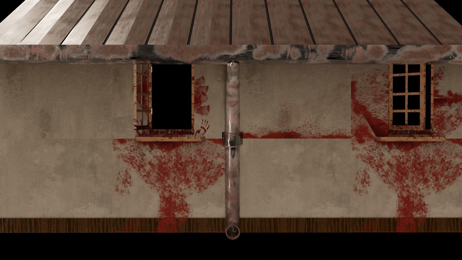 Gothic Wall Roof Collection Low-Poly PBR Assets with High Res  Low-poly 3D model_1