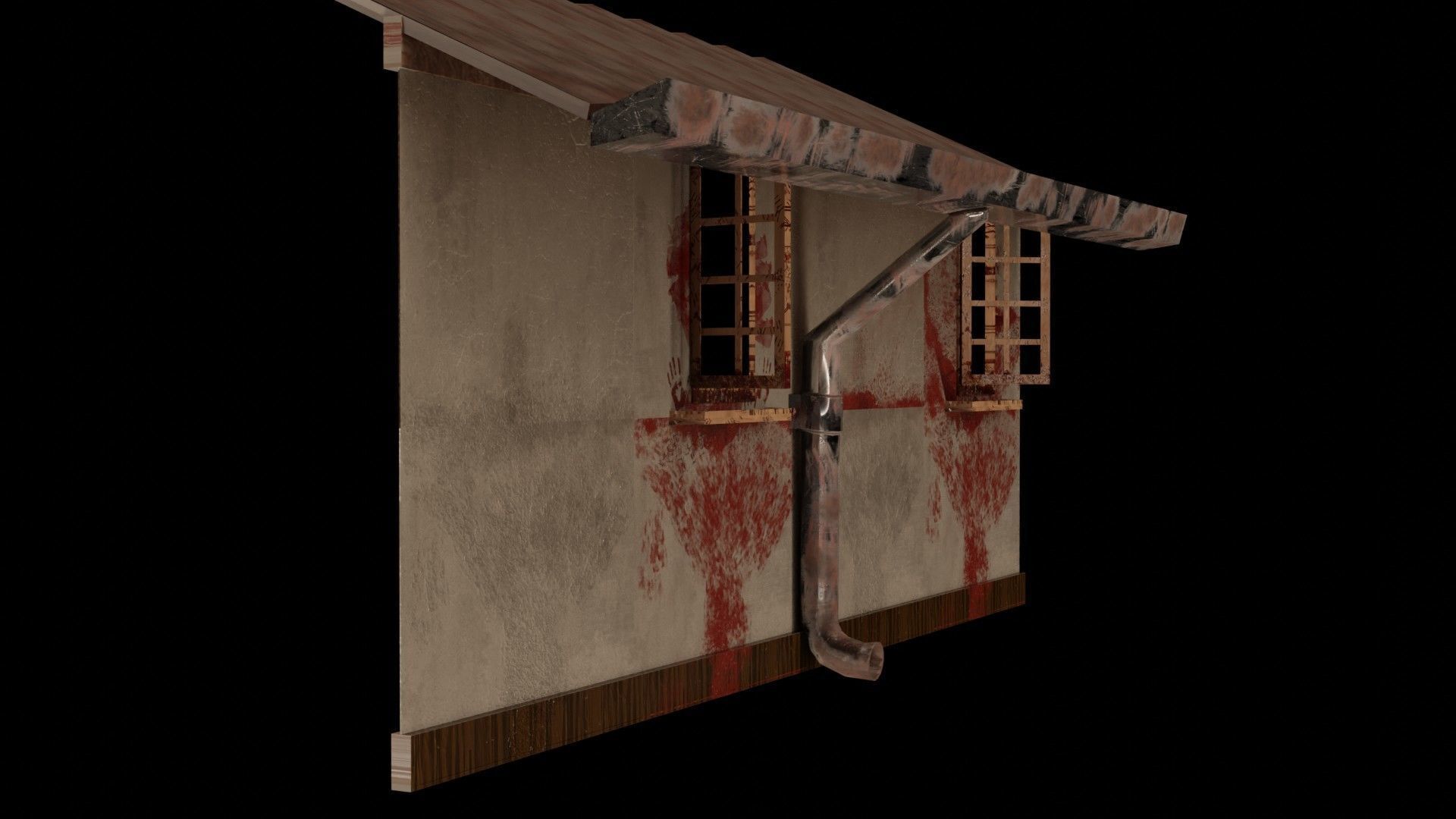 Gothic Wall Roof Collection Low-Poly PBR Assets with High Res  Low-poly 3D model_6