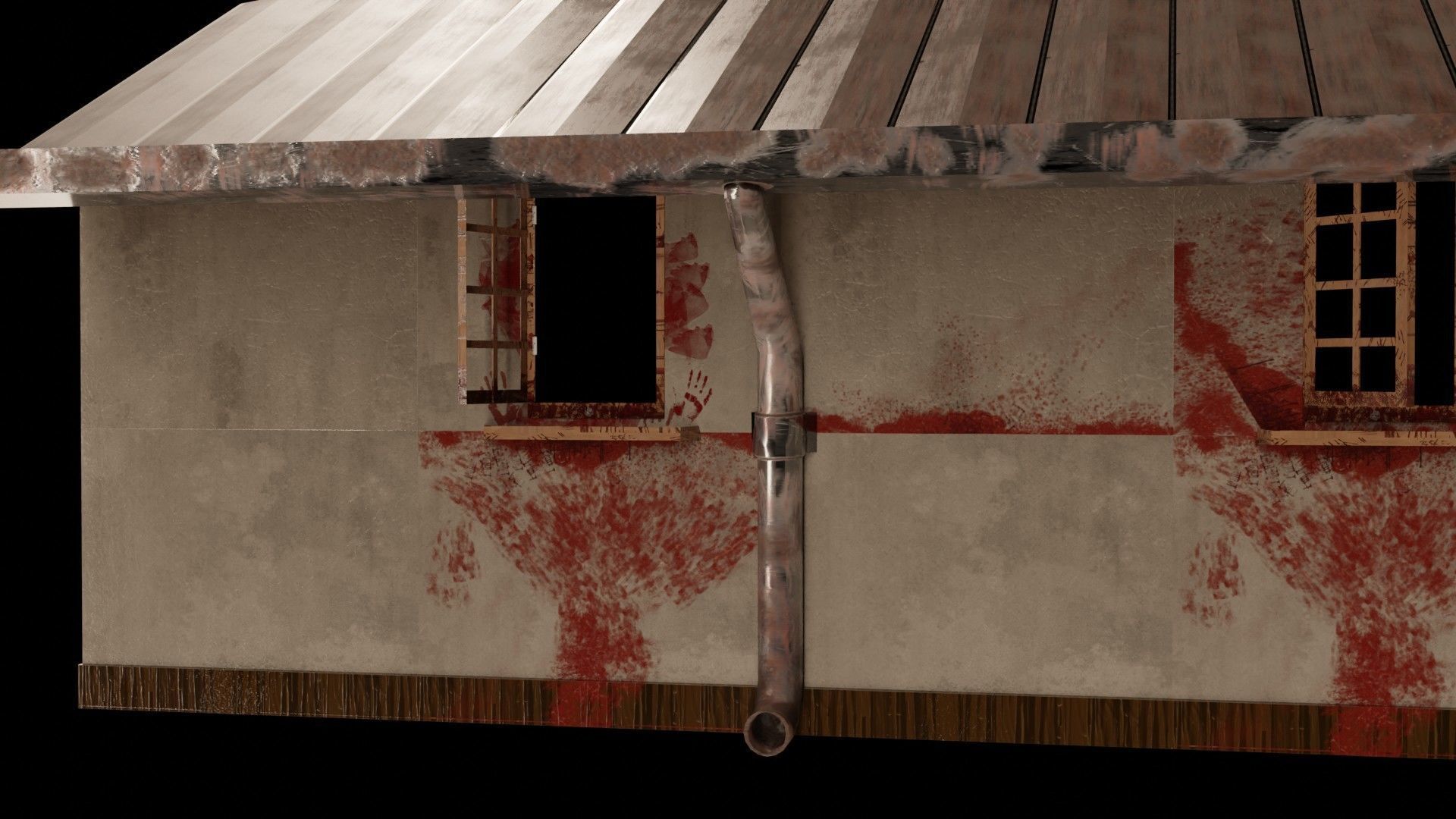 Gothic Wall Roof Collection Low-Poly PBR Assets with High Res  Low-poly 3D model_2