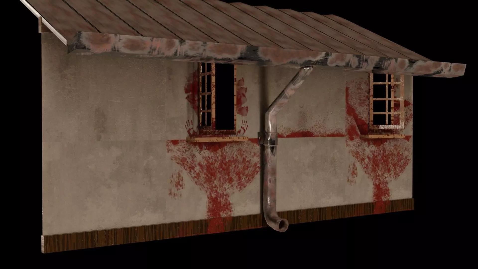 Gothic Wall Roof Collection Low-Poly PBR Assets with High Res  Low-poly 3D model_0