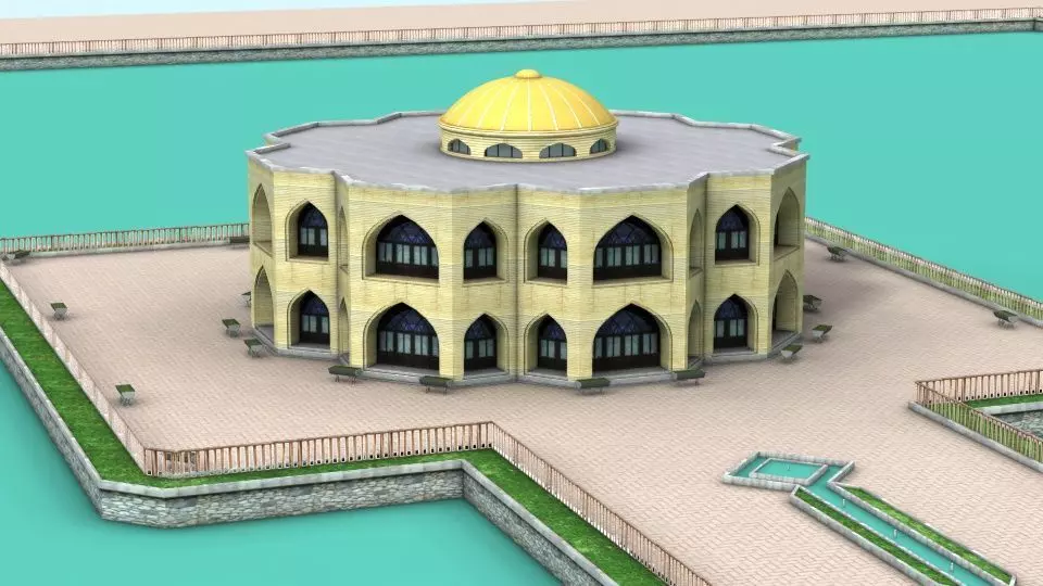 El Goli Mansion 3D model_0