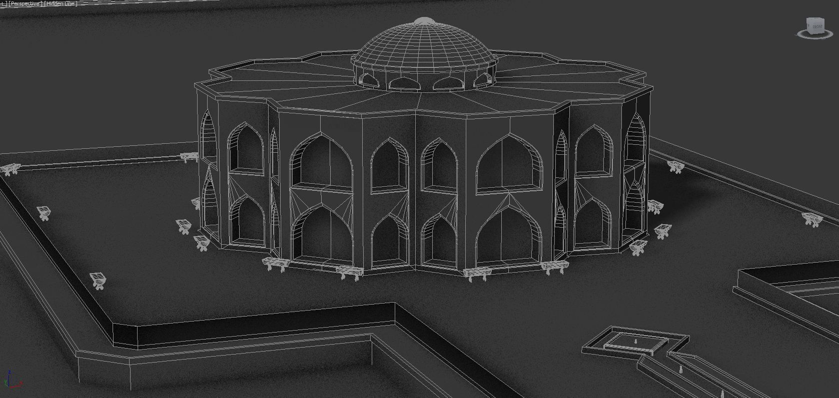 El Goli Mansion 3D model_2